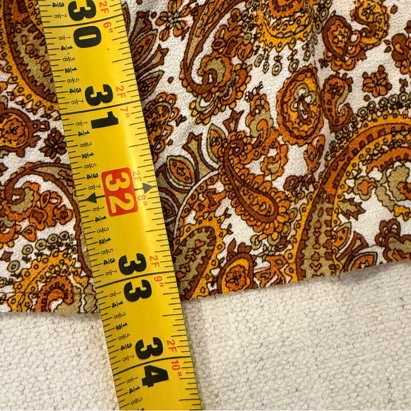 Faithfull The Brand Indira Mini Dress La Medina Paisley Print Viscose Size 4 - Picture 9 of 10